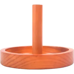 Billiard Cone Talc Bowl Wood Cone Talc Bowl Cone Chalk Holder for Pool/Billiards Table