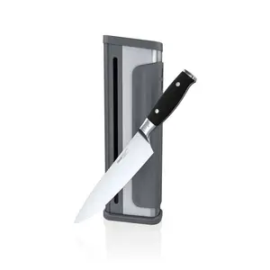 Ninja Foodi NeverDull Premium Chef Knife and Sharpener System Featuring German Steel Blade Knife