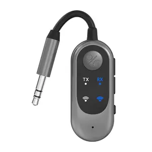 SBC BT 5.3 Bluetooth Car Audio Receiver Adapter, 3.5mm Aux Wireless Music Transmitter for TV Speaker Airplane Headphones, Car Electrical Appliances
