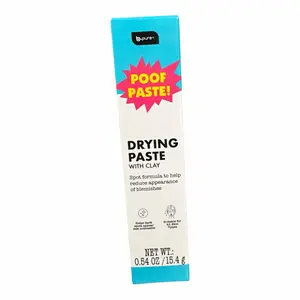 2-Pack Poof Drying Clay Paste, bpure Spot Formula Acne Treatment for Skin Repair, Reduces Blemish Appearance