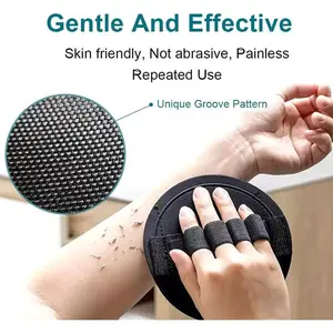 4-Pack Body Scrubber Exfoliator – Gentle Exfoliating Sponges for Shower, Bath & Spa, Deep Cleansing, Smooth & Soft Skin for Daily Body Care Routine Silicone Lightweight