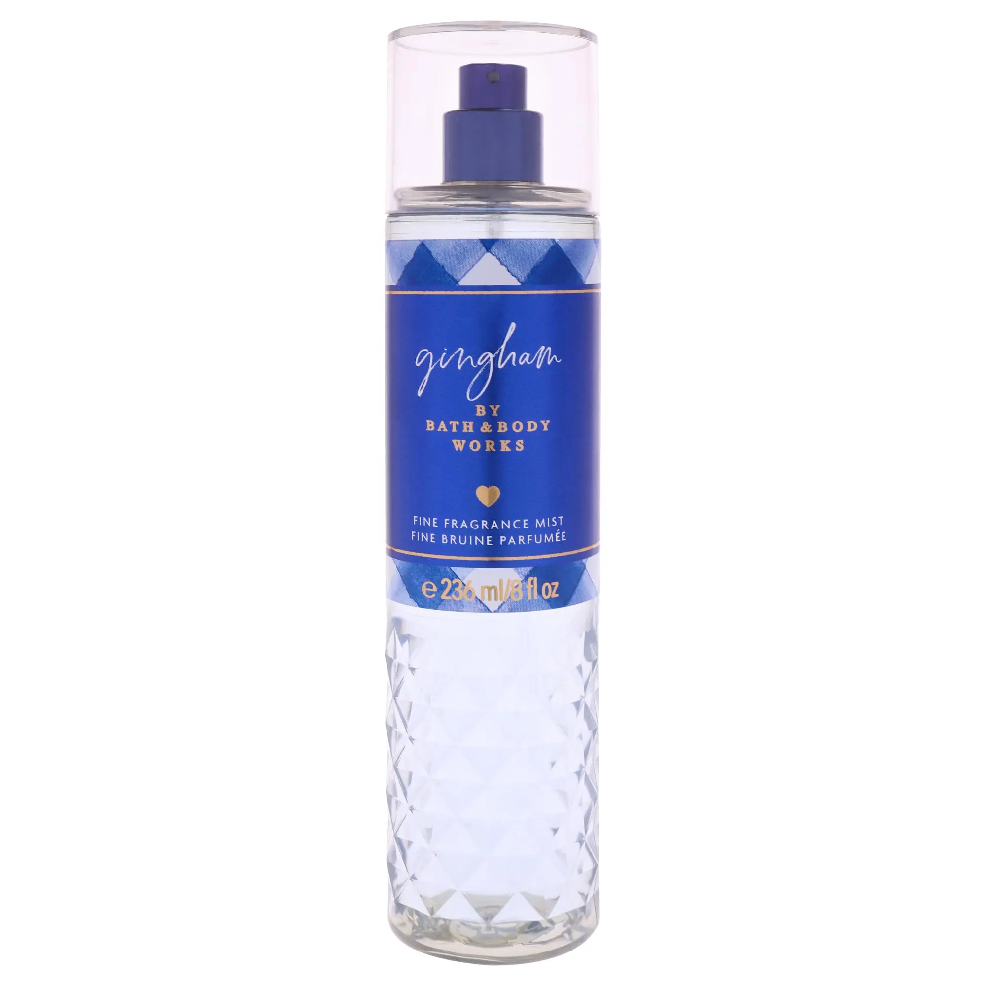 Bath and Body Works Gingham Fine Perfume for Women - Refreshing 8oz Fragrance Mist with Long-Lasting Freshness