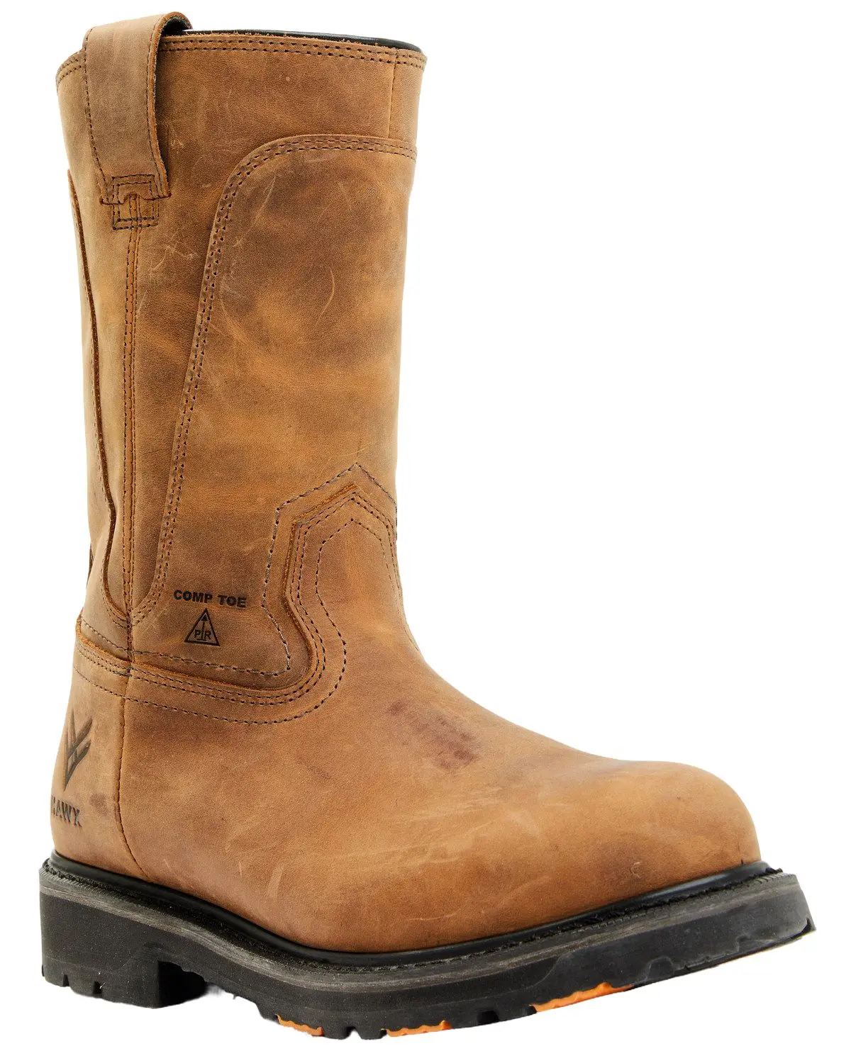 Hawx Men's Men'S 11" Industrial Wellington Work Boot Composite Toe - Bhxc0rpw130