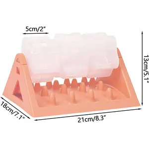 Interactive Pet Puzzle Feeder - 360° Rotating Slow Eating Toy for Dogs Cats Mental Challenge Play Training