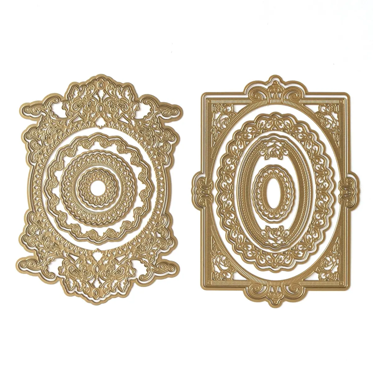 3D Fancy French Frame Dies