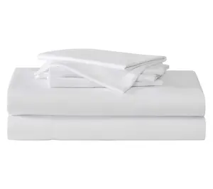 Eddie Bauer Log an Collection W hite 4-Piece Tw in Sheet Set