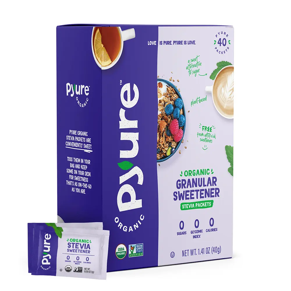 Organic Stevia Sweetener Packets