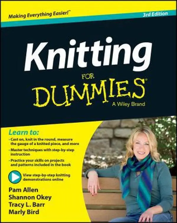 USED Book - Knitting for Dummies by Allen (Paperback) - english