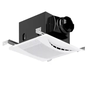 COSTWAY - 110 CFM Ceiling Mount Exhaust Ventilation Fan with Metal Housing