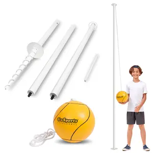 GoSports Tetherball Game Set - White