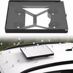 Starlink Mini Mount, Flat Magnetic Car Shield Mount with Protective Cover, Ideal for Cars Rvs Metal Surfaces, Car Accessory