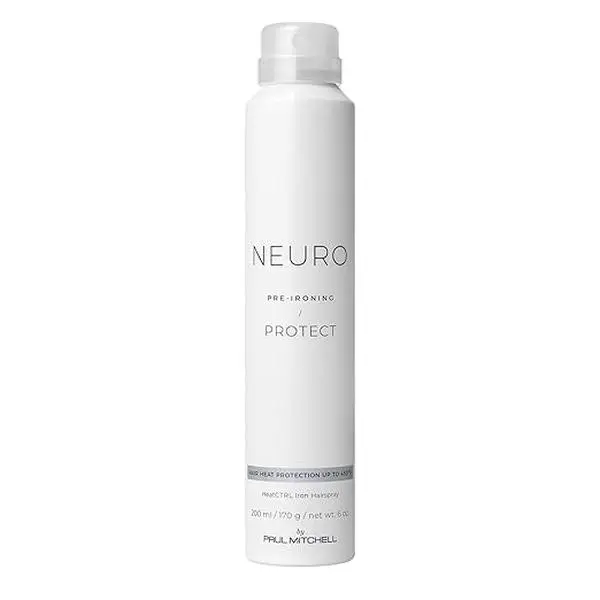 Paul Mitchell Neuro Protect HeatCTRL Iron Spray - Haircare Scented Heat Protectant with Black Currant Seductive Fragrance, Frizz Control, Soft Hold and Shine, Lightweight Anti-Humidity Leave-In Treatment for All Hair Types, Shiny Hair