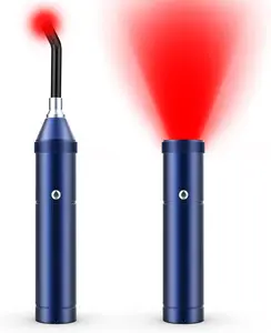 Red Light Therapy Handheld Infrared Light Torch for Pain Relief, Cold Sores, and Skin - Portable Device for Muscle, Joint, and Back Pain Relief