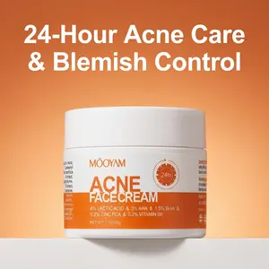 MOOYAM Herbal Acne Cream (100g) — Spot-Removing & Skin-Clarifying Skincare Solution | Hydrating & Moisturizing | Pore Refining | Oil Control & Acne Treatment