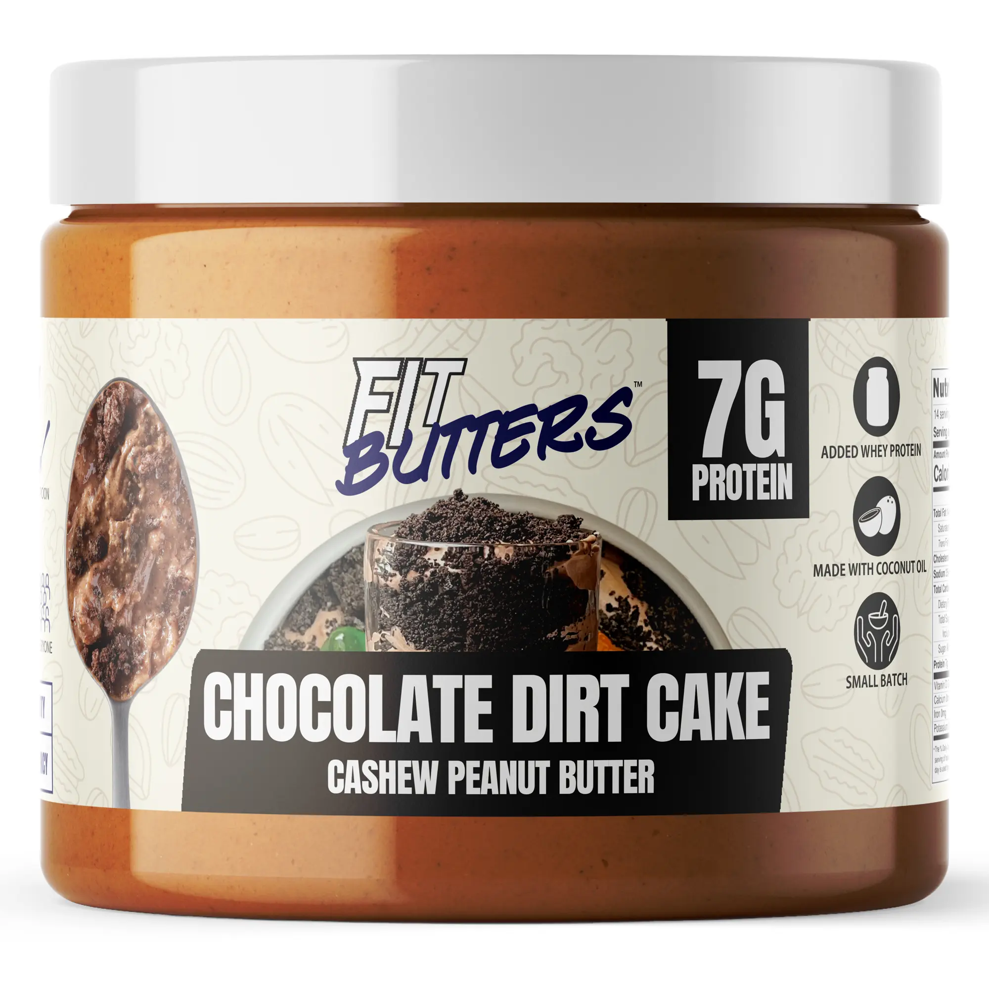 Chocolate Dirt Cake Cashew Peanut Butter