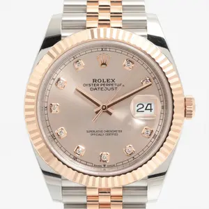 Rolex Silver Datejust 41mm 126331g
