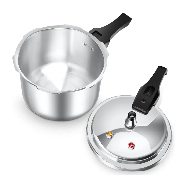 Tebru 3 L Aluminum Stovetop Pressure Cooker