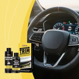 Car Plastic Cleaning and Care Kit Interior Cleaning, Stain Removal, Dust Prevention, Polishing, and Maintenance