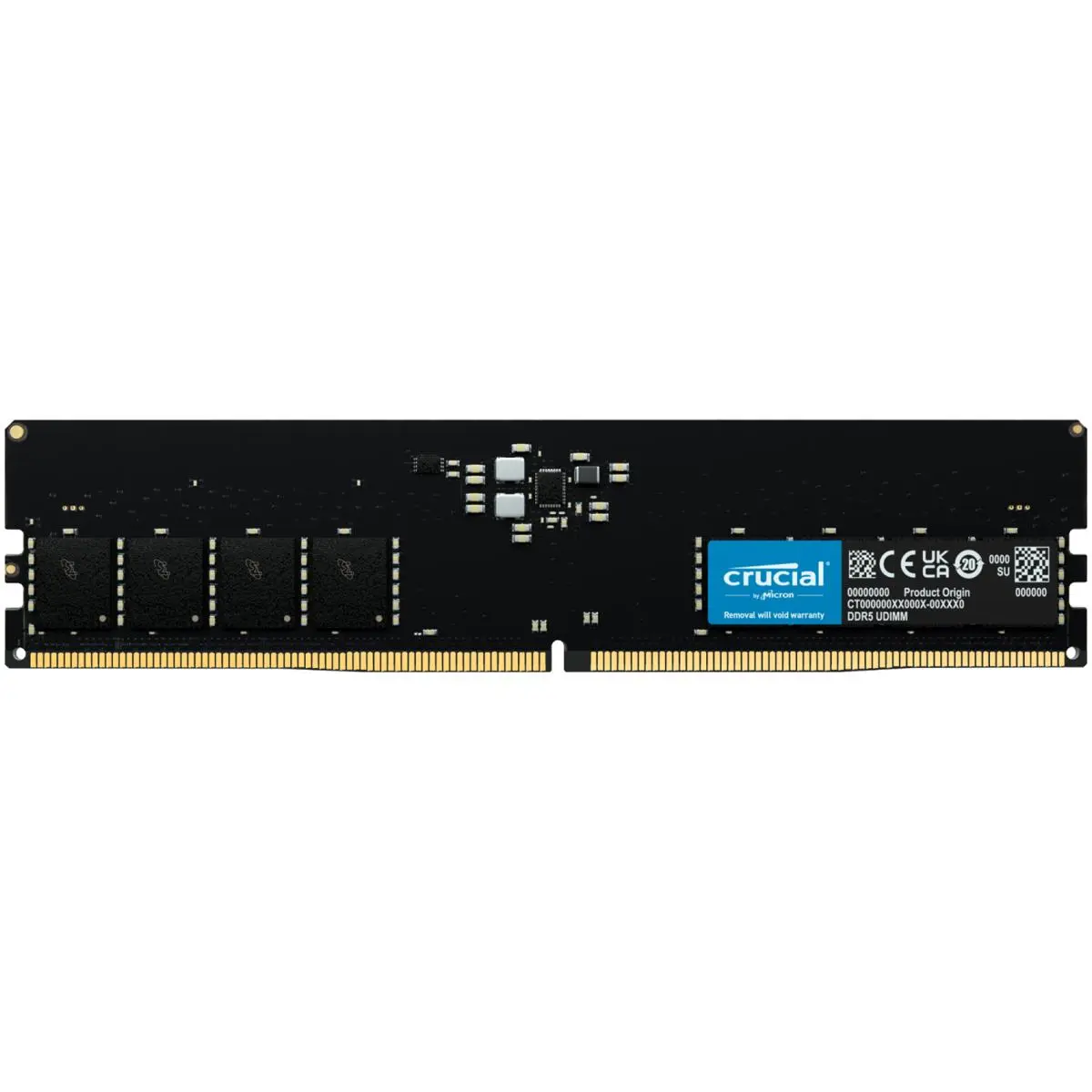 Crucial 32GB DDR5 5600MHz CL46 UDIMM Desktop Memory Module