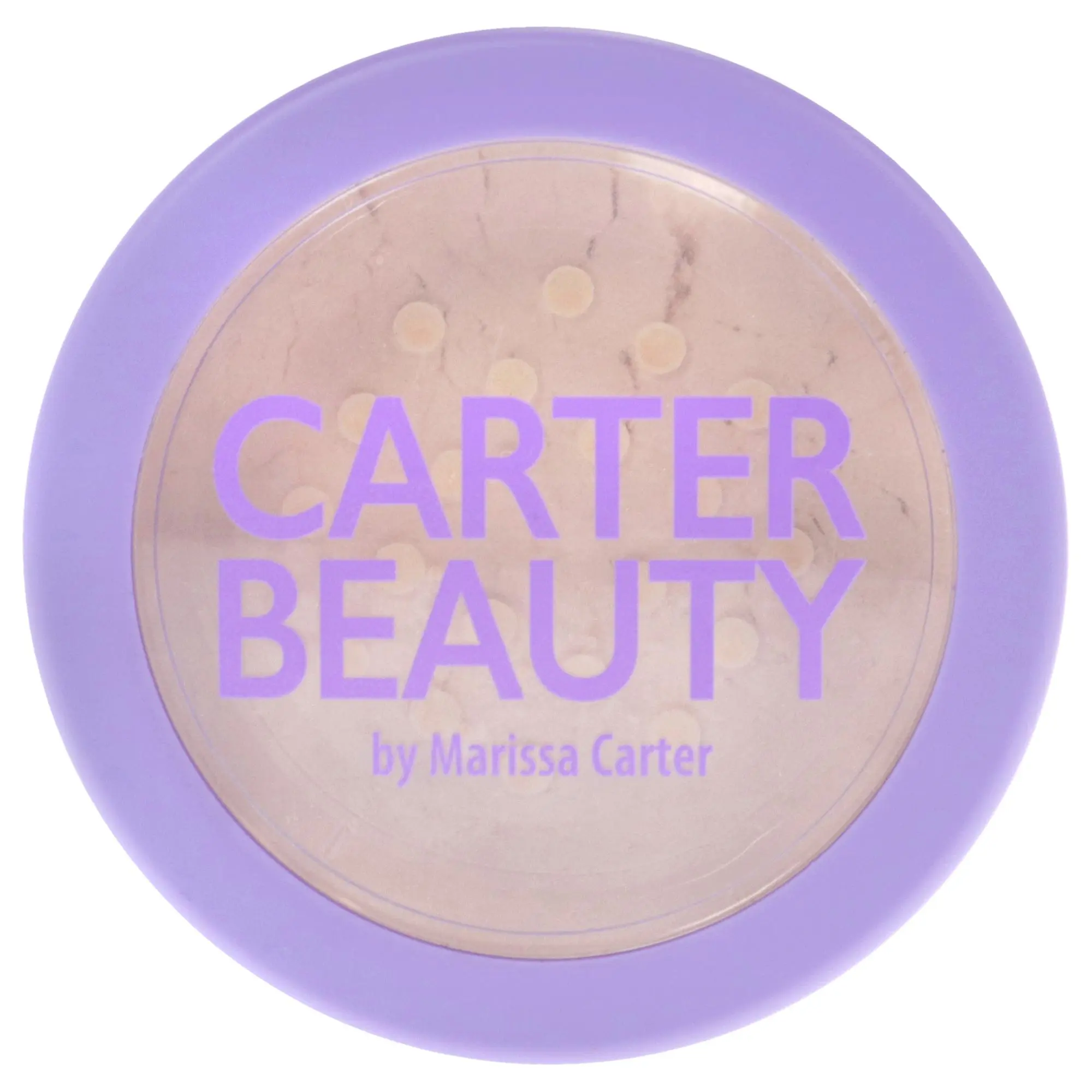 Carter Beauty Flawless Compact Makeup Baking Powder - Banana Flavor, 0.3 oz, for Women, Ideal for Travel or On-the-Go Use, Flavor: Banana
