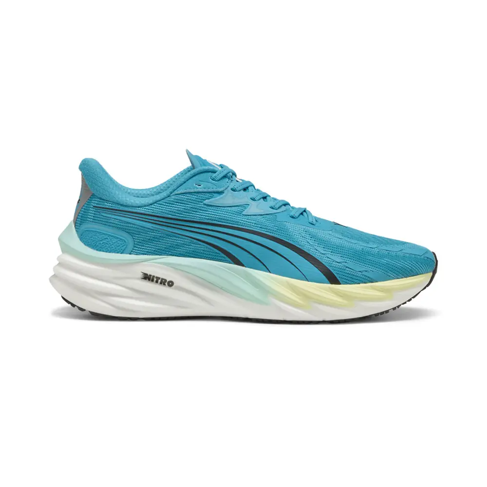 PUMA Mens Velocity Nitro 4 Running Sneakers Shoes - Blue