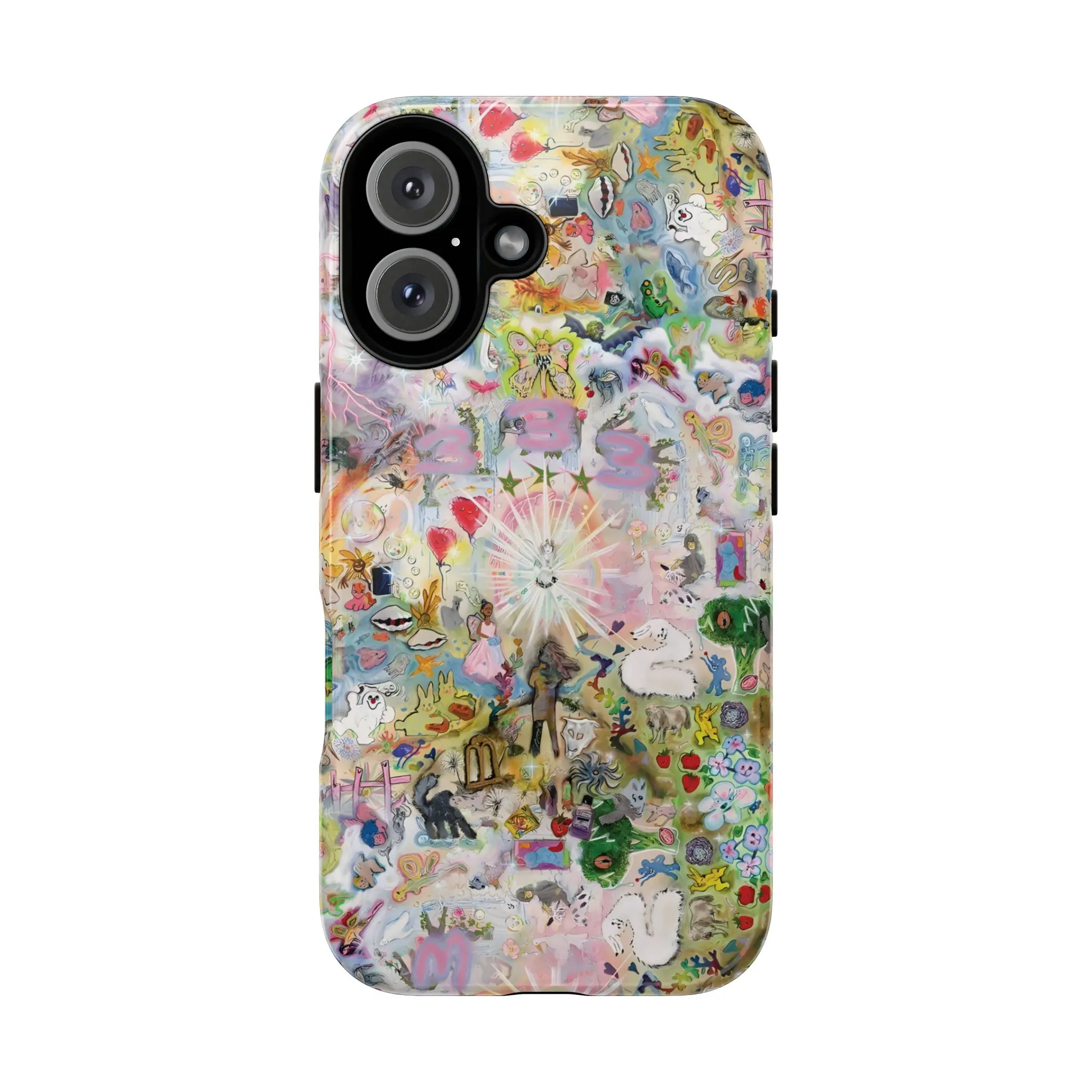 Bladee 333 Album Rubber Smartphone Case - Durable, Shock-Resistant Protection Accessory for iPhone X,11,12,13,14,15,16,17 & More Handheld Devices; Check Available Sizes