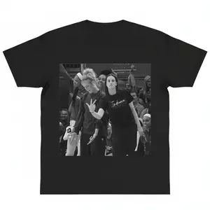 Caitlin Clark Sophie Cunningham For Graphic Tee Shirt Sophie Cunningham Fan Gift Women Basketball Indiana Basketball Top Trending y2k cotton fashion Streetwear