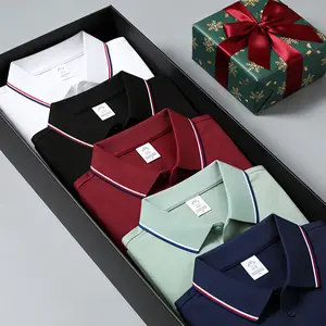 Classic men’s polo shirt set of 3, regular fit, breathable and comfortable with soft fabric; suitable for all seasons; moisture-wicking and not stuffy; lightweight casual top; also appropriate for work environments. graphic Menswear, Shortsleeve, Short Sl