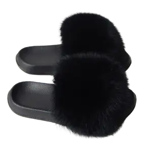 "ONYX" Fluffy Flip Flops™️