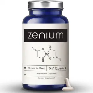 Zenium Magnesium Glycinate for Sleep & Stress | Chelated, High Absorption