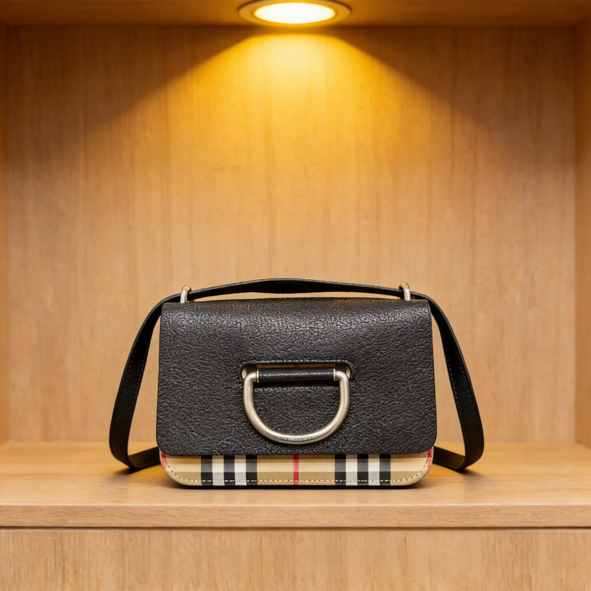 Pre-owned BURBERRY Leather Shoulder Bag D0523561468