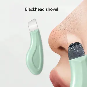 Humanoid Blackhead Extraction Tool, Gentle Pore Cleanser for Morning & Night Skincare, Makeup Base, Facial Care Post-Care, Travel, Home Spa, Nose Blackhead Remover