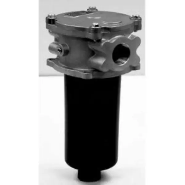 Buyers Products B918886 HFA52525 Aluminum Fluid Filtration Assembly - 25 Micron, 25 PSI Bypass, 1.25 in. NPT Inlet Port, In-Tank Type, 7x6.75x17", Elements Replaceable Through Filter Cover, Up to 50 GPM Flow, Exceptional Reliability
