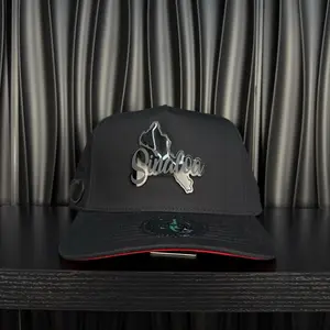 Sinaloa México SnapBack hat- black/red