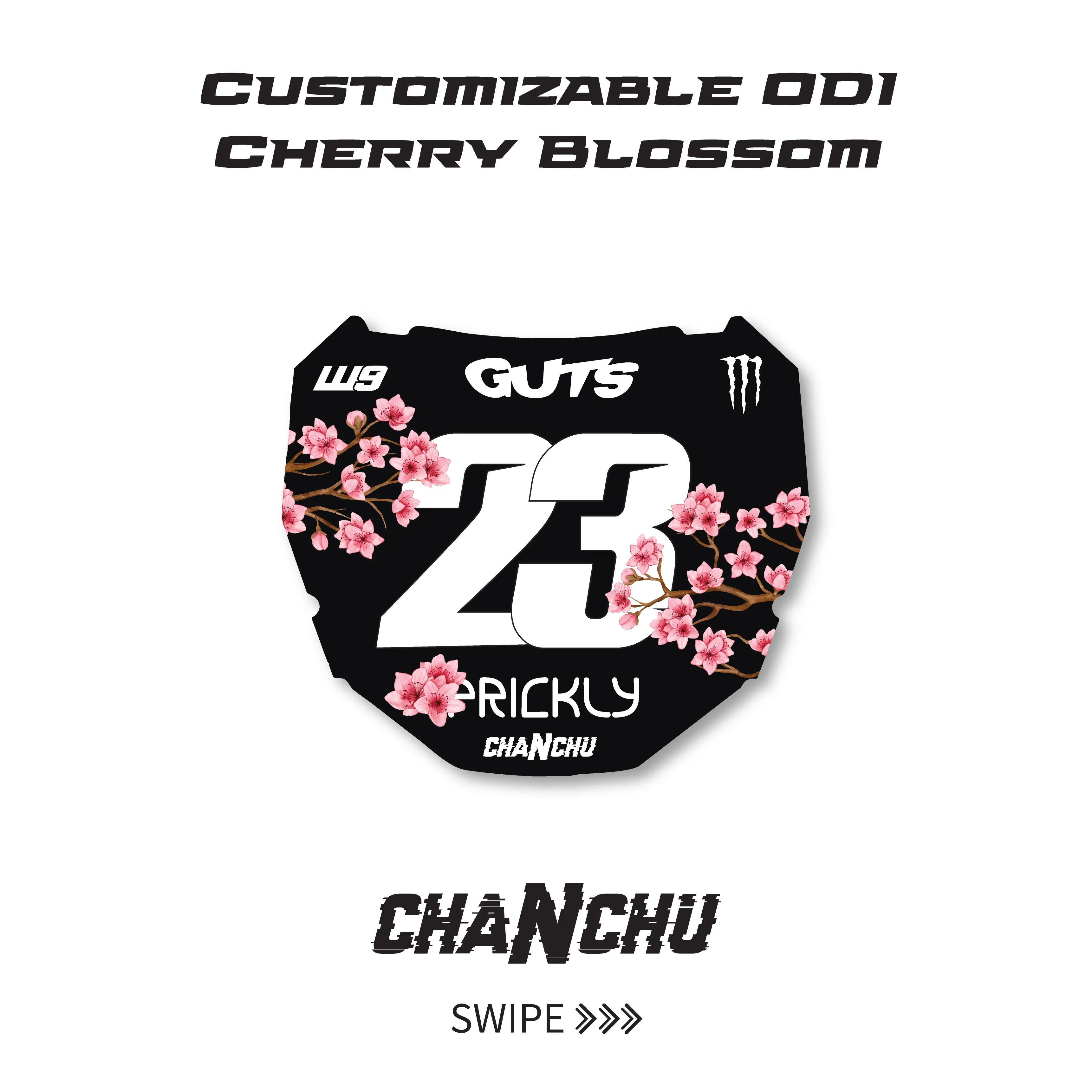 Customizable Cherry Blossom ODI sticker - Made to order