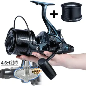Sougayilang Fishing Reel Set - 13+1BB Spinning Reel, 4.6:1 Gear Ratio Jigging Design, 25KG Max Drag, Anti-Corrosion Saltwater Fishing Gear, Durable Gift for Anglers