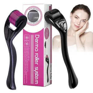 540 Needle Daily Care Roller, Topical Derma Roller, Titanium Alloy Material, Facial Roller, Face Body Scalp Universal, Men Women Beard Headcare Tool (0.25mm)