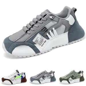 Men's Breathable Mesh Sneakers | Slip-On Loafers & Lace-Up Hybrid | Cushioned Walking Shoes for Men | Lightweight Comfort Casual & Outdoor Fashion