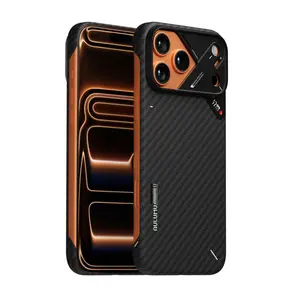 Aulumu A17 Aramid Fiber iPhone 17 Pro Max Case | 1500D Ultra Slim Woven | CoolHyper Real Cooling | Compatible with MagSafe
