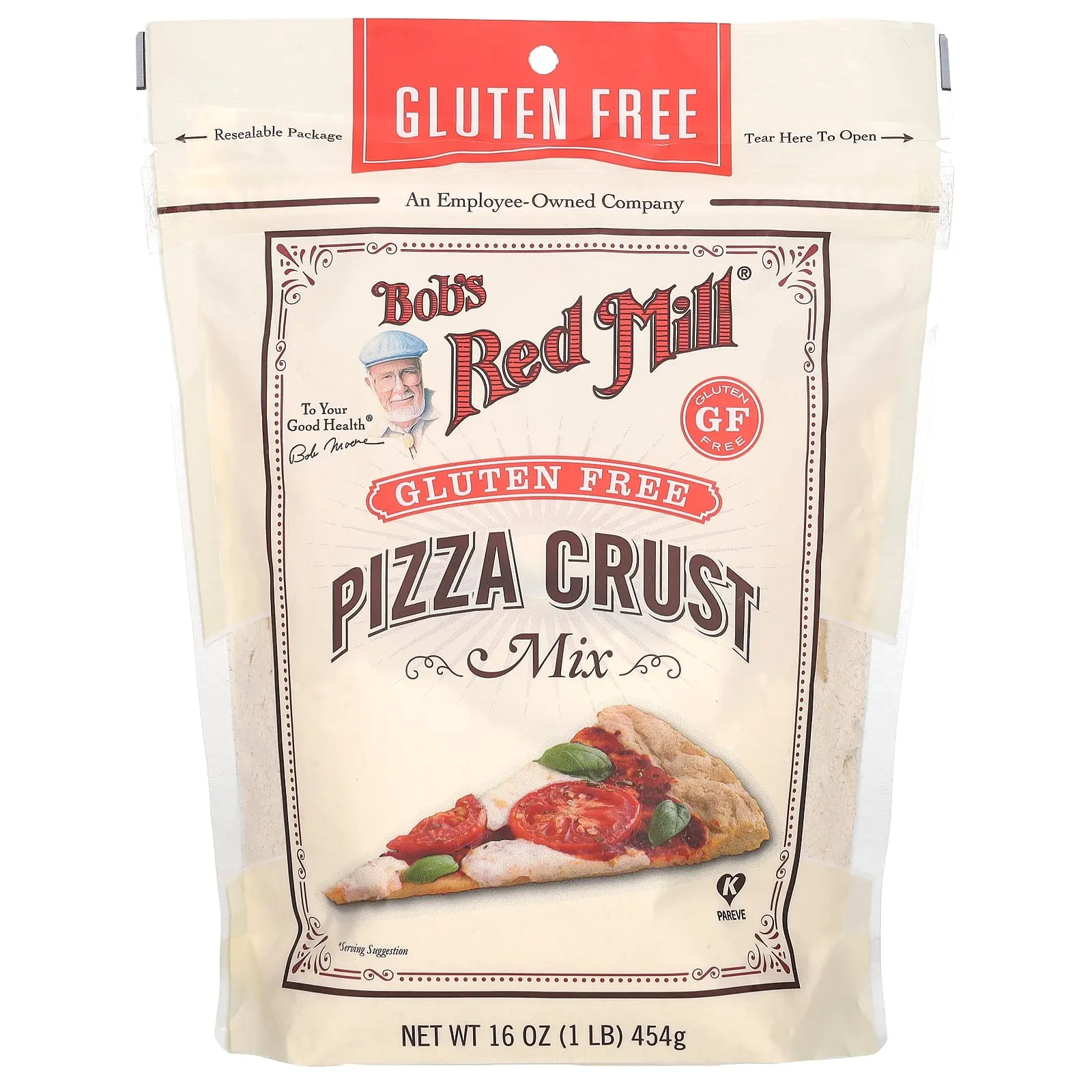 Bob's Red Mill Pizza Crust Mix, Gluten Free, 16 oz (454 g) Bob's Red Mill Pizza Crust Mix, Gluten Free, 16 oz (454 g)