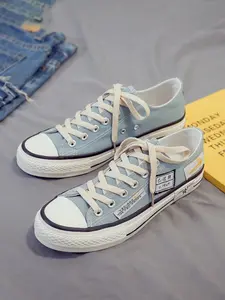 Men's Casual Canvas Shoes, Simple Comfortable Design, Soft Sole, Cross Strap, Lightweight Breathable Round Toe Sports Sneakers, Footwear