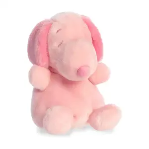 Aurora Adorable Palm Pals Peanuts 5" Pink Snoopy