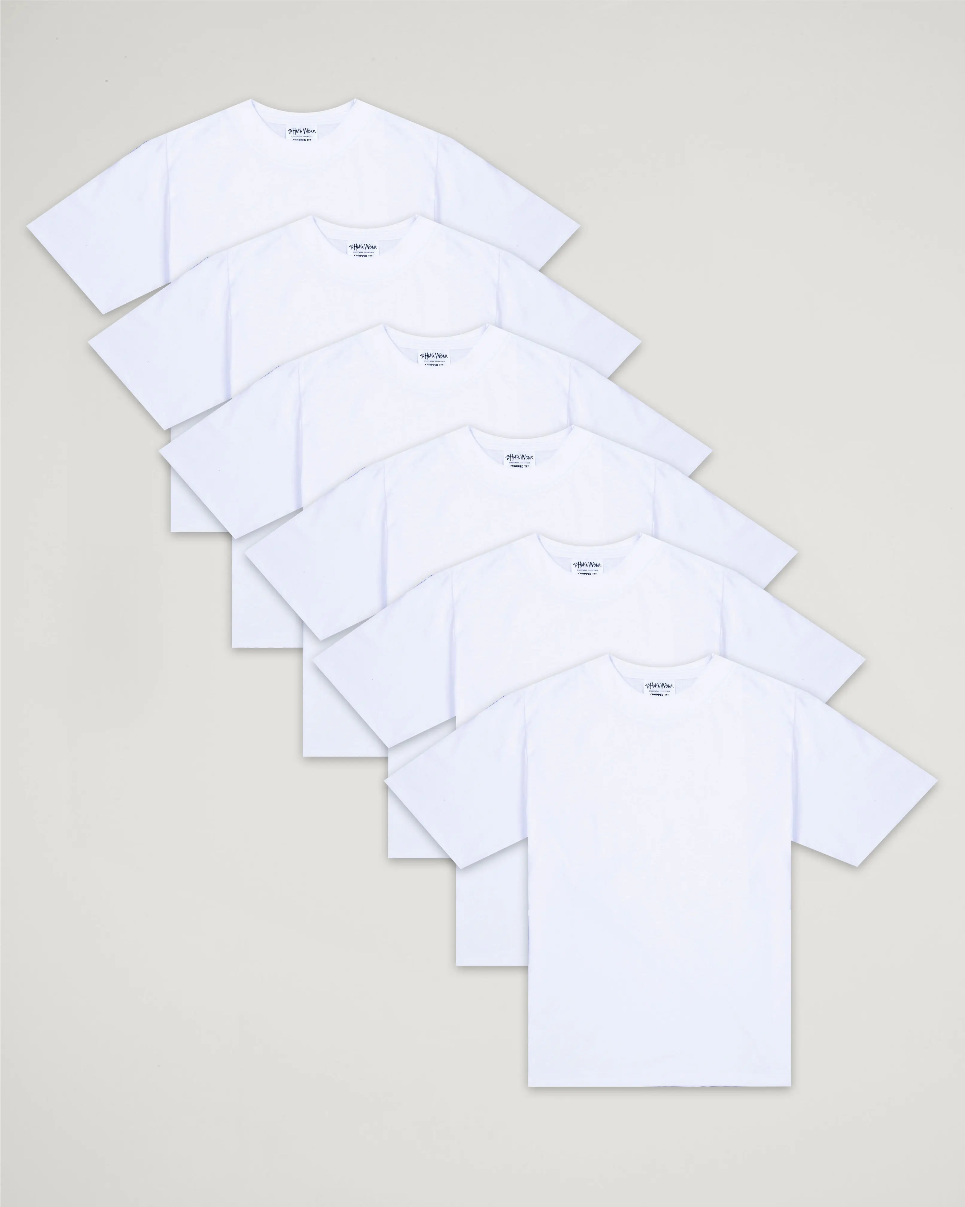 7.5oz Max Heavyweight Cropped Tee 6-Pack Bundle