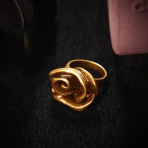 Refined Copper Alloy  Ring KK-91511