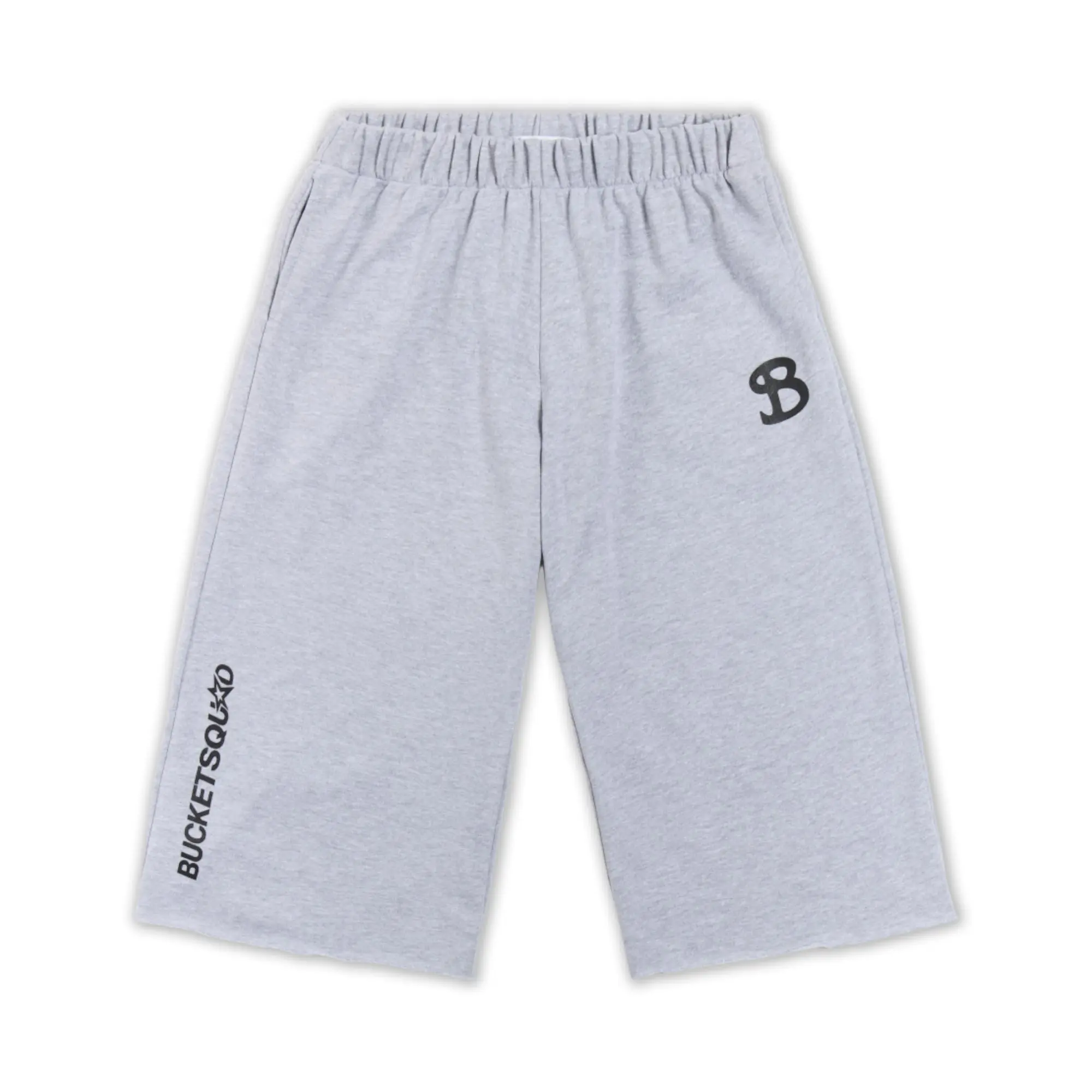 YOUTH CORE CUTOFF SWEATPANTS - GREY