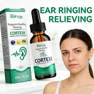 Lavender Lemon & Grape Seed Oil Eelhoe Cortexi Ear Drops 30ml - Effective Ear Ringing Relieving, Tinnitus Treatment & Ear Inflammation Care for Healthy Hearing