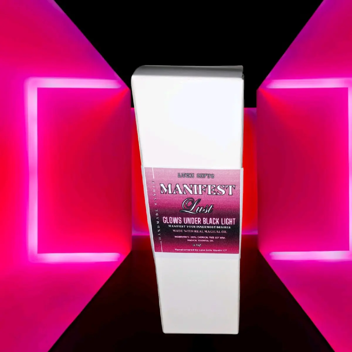 Manifest Lust Candle (Glows in the dark) Decor Gift Decoration
