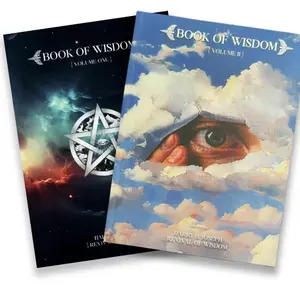 Book of Wisdom Volume 1&2Paperbook Soft Cover Regular Edition EnglishSpiritual Guidance Guide to Awakening andTransformation Comicbook