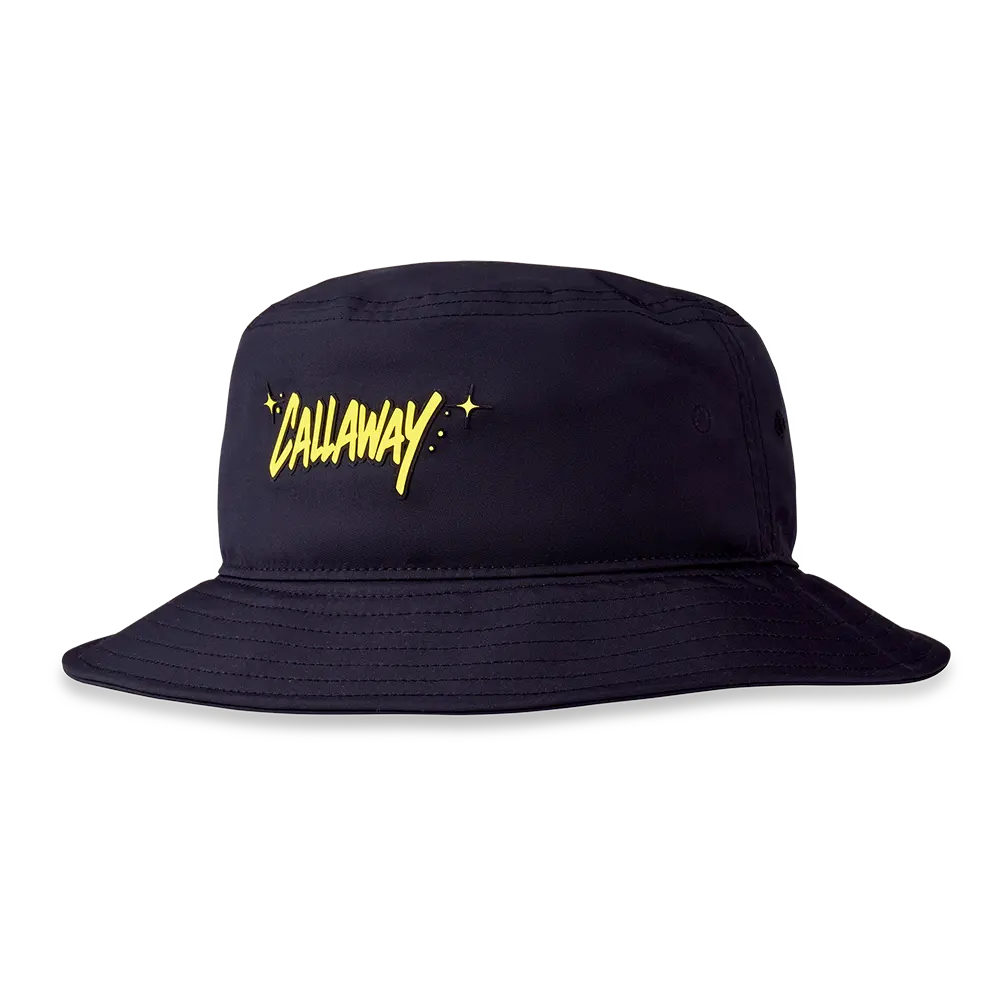 Callaway Golf Men's Graffiti Bucket Hat in Black | Size: Adjustable