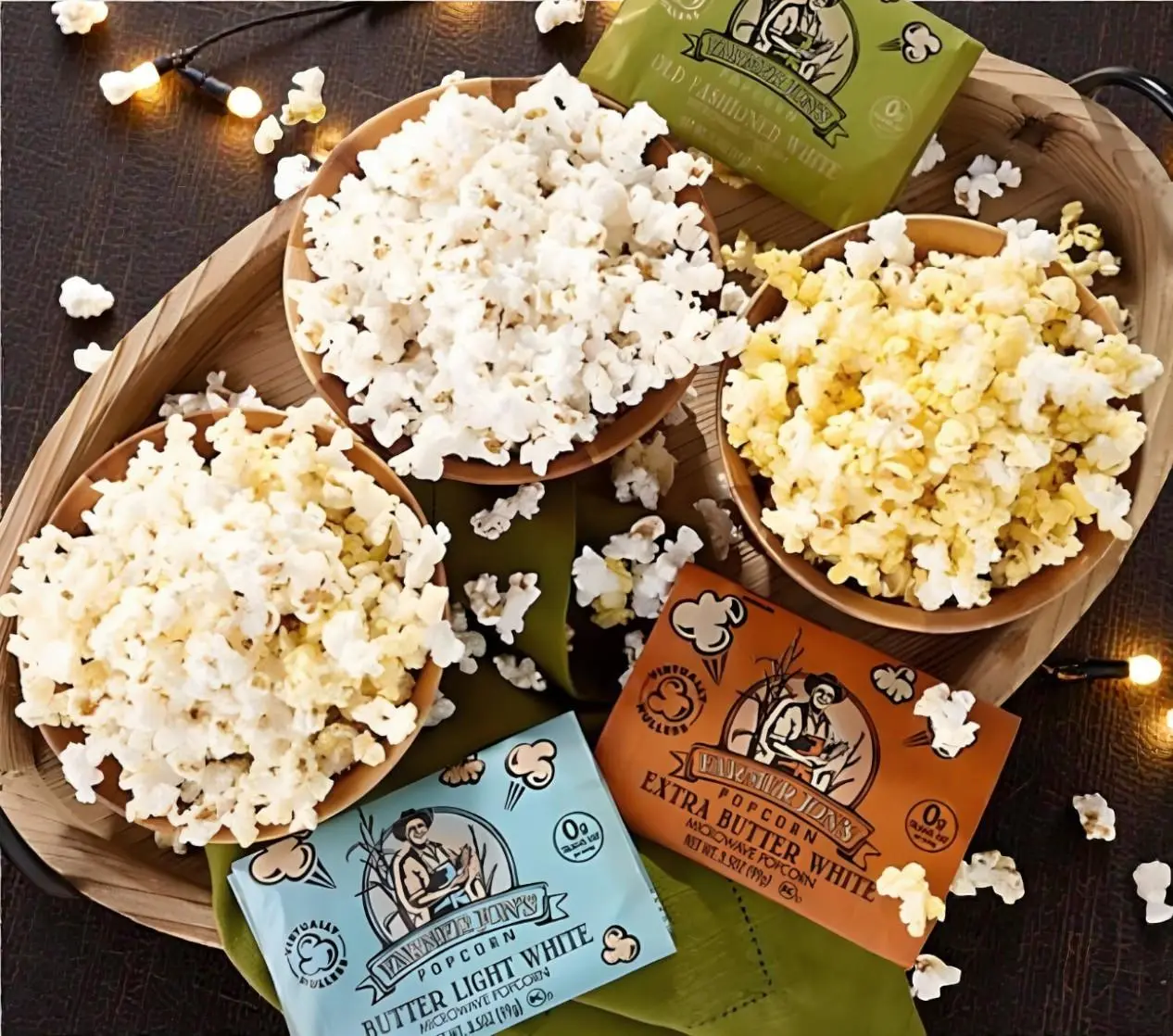 White Popcorn Combo - Microwave Popcorn 3.5oz, 30pk Farmer Jon's Popcorn
